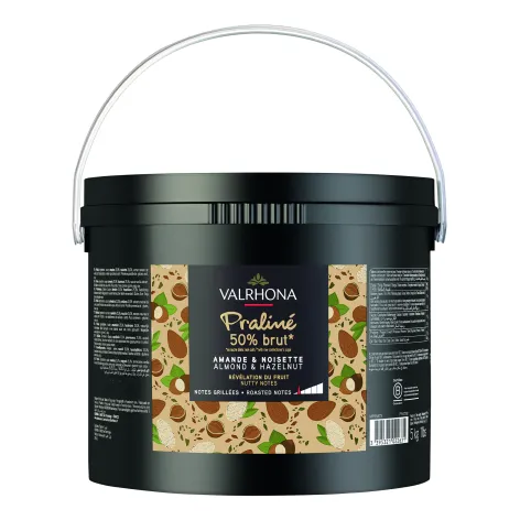 Valrhona Raw Almond & Hazelnut Praline